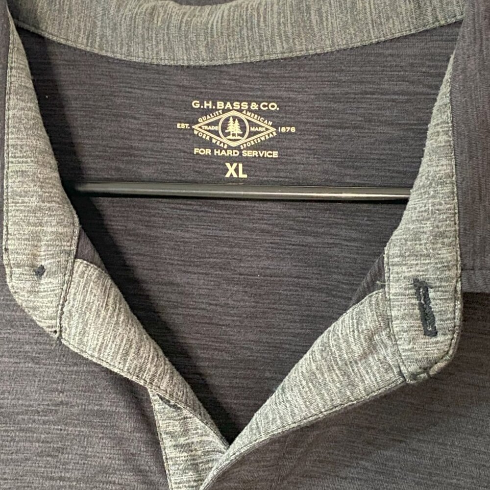 2/$20 NWOT GH Bass & Co. Men's Short Sleeve Polo